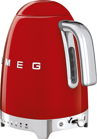קומקום חשמלי 1.7 ליטר Smeg סמג KLF04RDEU אדום