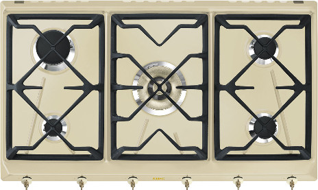 כיריים גז 90 ס''מ מבית SMEG סמאג דגם SRV896POGH