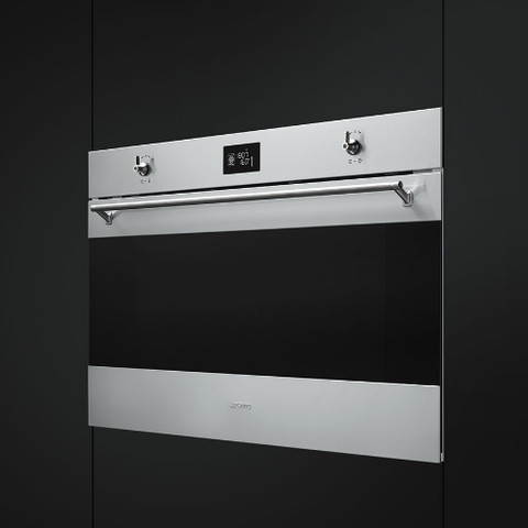 תנור בנוי 90 ס''מ מבית SMEG סמאג דגם SF9390X1