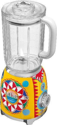 בלנדר מקצועי מבית SMEG סמג דגם BLF01 סדרת דולצ'ה וגבאנה
