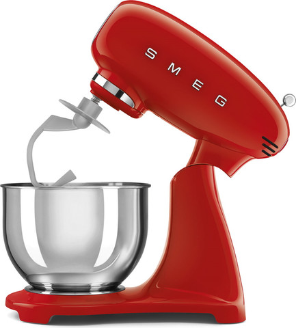 מיקסר מקצועי בעיצוב רטרו 4.8 ליטר Smeg סמג SMF03 אדום