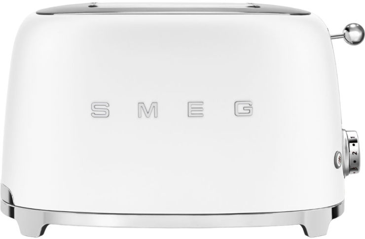 מצנם 2 פרוסות בעיצוב רטרו Smeg סמג TSF01 לבן מט