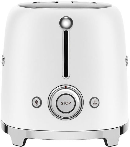 מצנם 2 פרוסות בעיצוב רטרו Smeg סמג TSF01 לבן מט