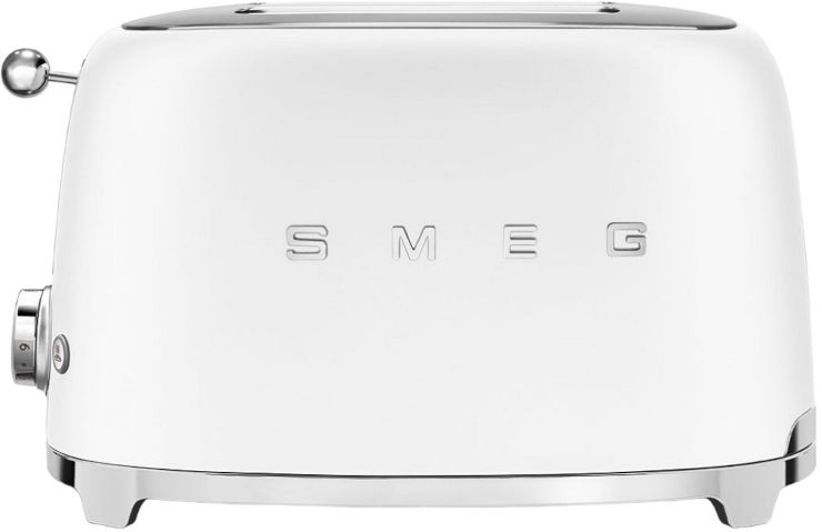מצנם 2 פרוסות בעיצוב רטרו Smeg סמג TSF01 לבן מט