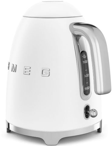 קומקום חשמלי 1.7 ליטר Smeg סמג KLF03 לבן מט