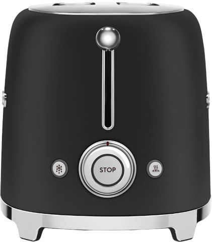 מצנם 2 פרוסות בעיצוב רטרו Smeg סמג TSF01 שחור מט