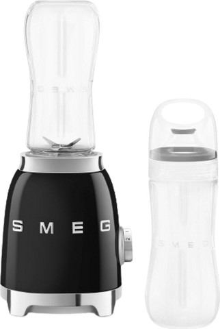 בלנדר אישי כולל 2 בקבוקים Smeg סמג PBF01BLEU שחור