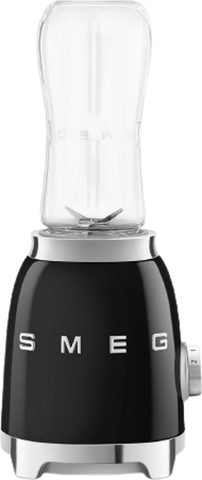 בלנדר אישי כולל 2 בקבוקים Smeg סמג PBF01BLEU שחור