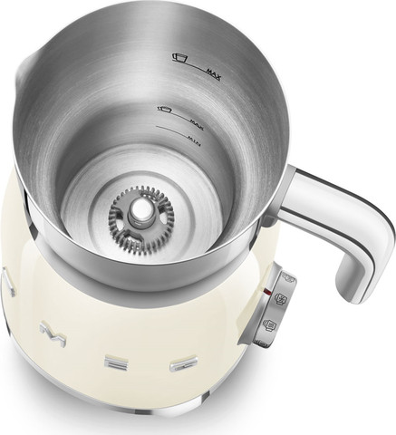 מקציף חלב חם/קר 600 מ"ל Smeg סמג MFF11CREU קרם