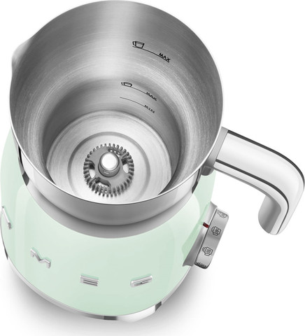 מקציף חלב חם/קר 600 מ"ל Smeg סמג MFF11PGEU ירוק