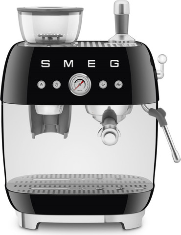 מכונת אספרסו ידנית Smeg סמג EGF03BLEU שחור מבריק