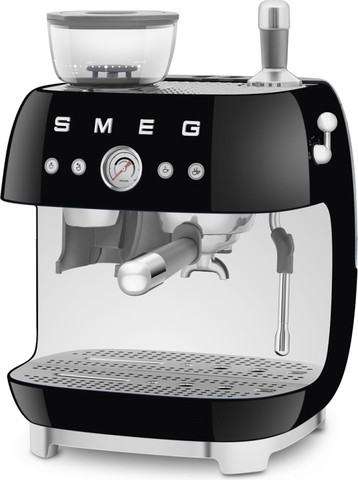מכונת אספרסו ידנית Smeg סמג EGF03BLEU שחור מבריק