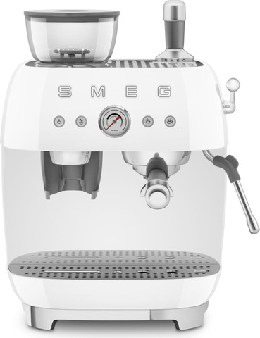 מכונת אספרסו ידנית Smeg סמג EGF03WHEU לבן מבריק