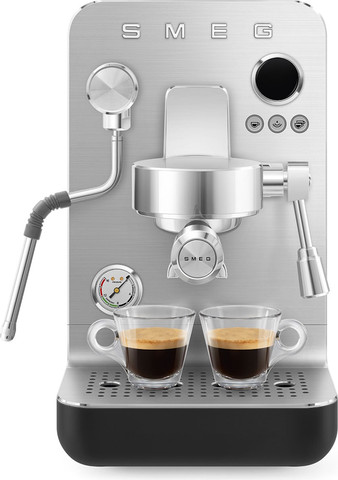 מכונת קפה ידנית Smeg סמג EMC02BLMEU - שחור
