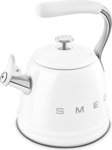 קומקום שורק 2.3 ליטר Smeg סמג WKF01 לבן