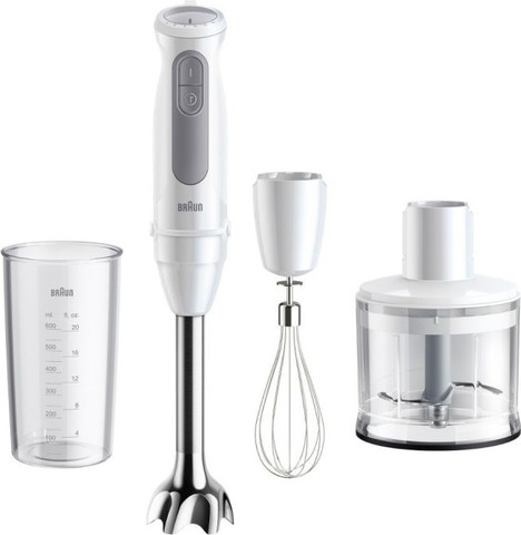 בלנדר מוט כולל אביזרים Braun בראון Minipimer 5 MQ50236MWH