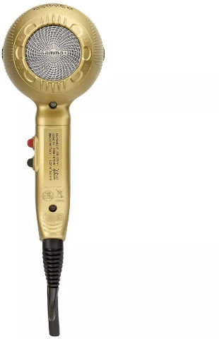 מייבש/פן שיער מקצועי מיועד לגברים Gamma Piu גאמה פיו BARBER PHON Gold