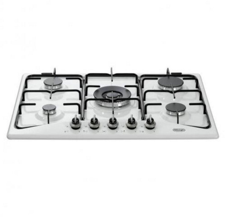 כיריים גז 5 להבות 70 ס"מ Delonghi דלונגי NDG82w