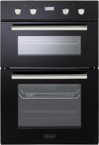 תנור דו תאי 98 ליטר DeLonghi דלונגי DBIS87EDN זכוכית שחורה