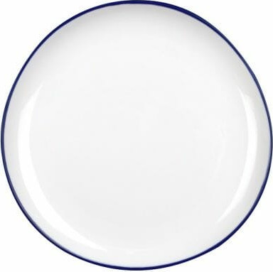 צלחת מנה ראשונה 22 סמ אוקיינוס פס כחול מבית ALFA