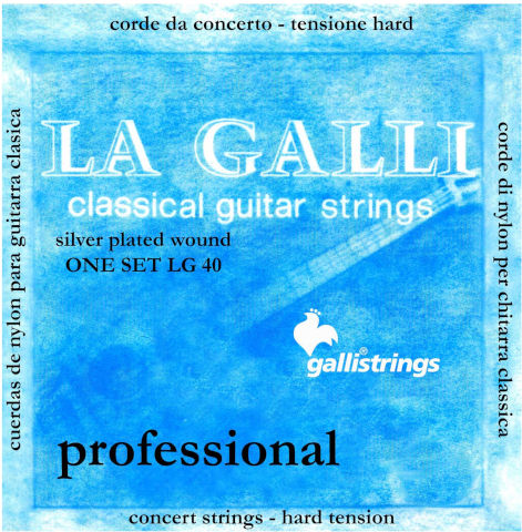 מיתרים לקלאסית GALLI LG40
