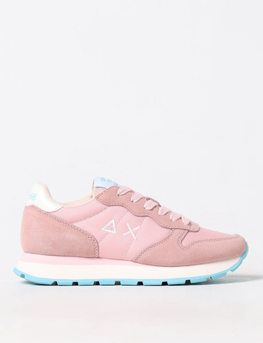 SUN 68 - ALLY SOLID NYLON- 04 ROSA - נעלי סניקרס לנשים