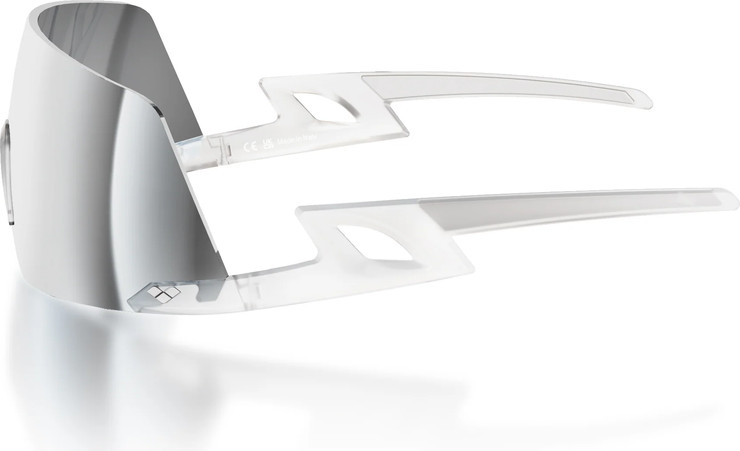 משקפי שמש ספורטיביים מבית ARENA – דגם FULMINE SILVER | תוצרת איטליה