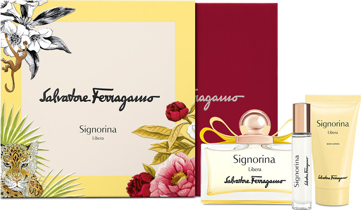 SIGNORINA LIBERA סט א.ד.פ + א.ד.פ + תחליב גוף לאשה