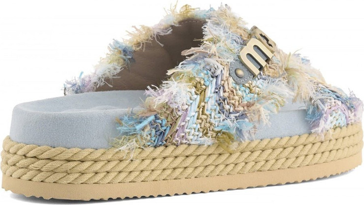 כפכפי Mou Criss-Cross Sandal נשים - מו - Multicolor