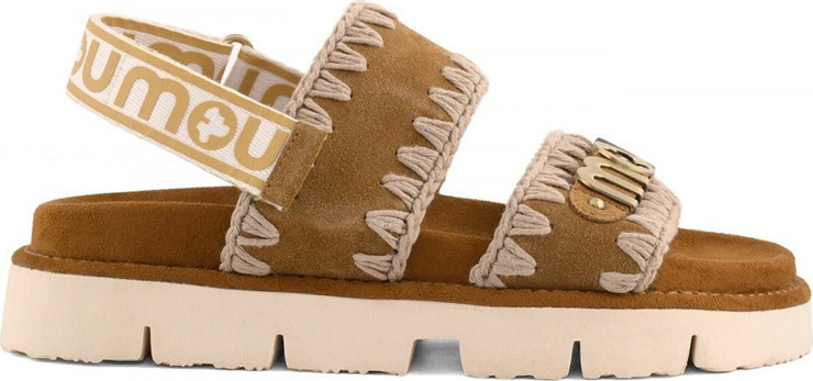 סנדלי Mou Bio Sandal Back Strape נשים - מו - Brown