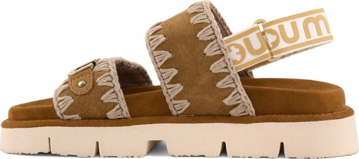 סנדלי Mou Bio Sandal Back Strape נשים - מו - Brown