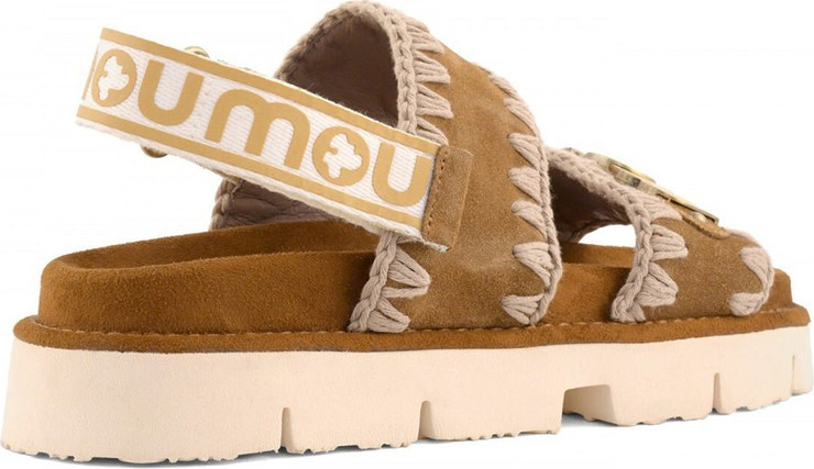 סנדלי Mou Bio Sandal Back Strape נשים - מו - Brown
