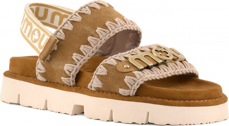 סנדלי Mou Bio Sandal Back Strape נשים - מו - Brown