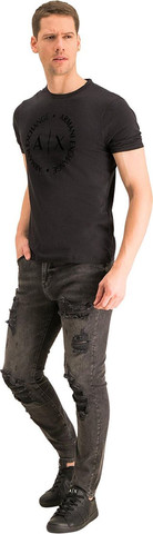טי שירט Armani Exchange לגברים גזרת Regular Fit