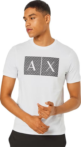 טי שירט Armani Exchange לגברים גזרת Slim Fit