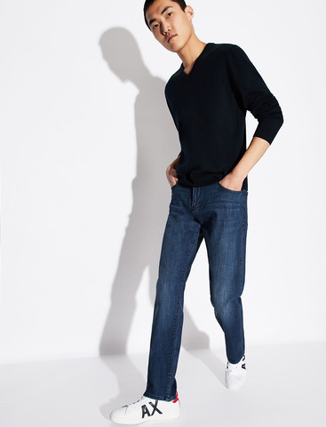 ג’ינס Armani Exchange לגברים גזרת Regular Fit
