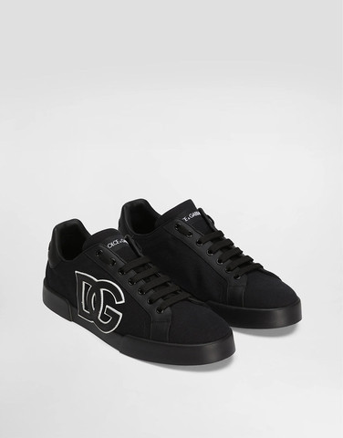 נעלי דולצה וגבאנה Portofino Light Strobel Sneakers גברים - דולצה וגבאנה - Black