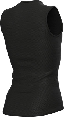 גופיית רשת ללא שרוולים VELO ACTIVE  שחור בייס לייר דקיקה ביותר מנדפת מאוד מסנן קרינה