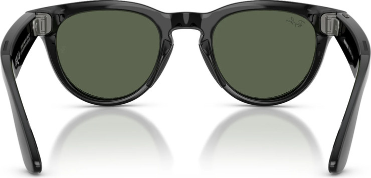 משקפיים חכמים Ray-Ban Meta Headliner GEN 2 RW4013 50-23 בצבע Shiny Black עם עדשות G-15 Green