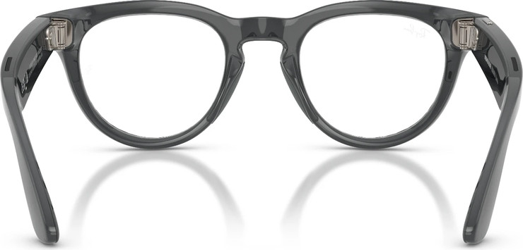 משקפי שמש חכמים Ray-Ban Meta Headliner Gen 2 RW4013 עם עדשות Transitions® Clear/Emerald ומסגרת אפור אסטרואיד מבריק בגודל 50-23