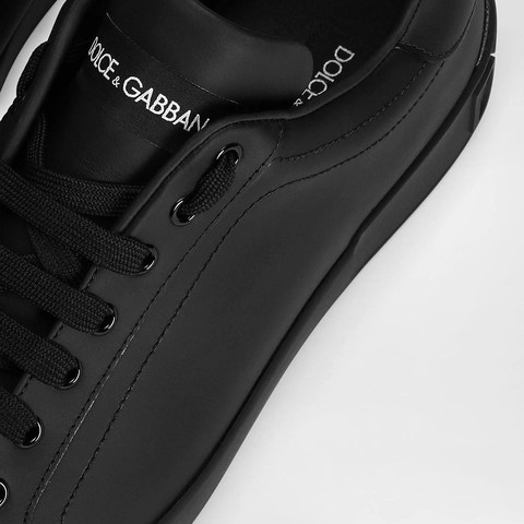 נעלי דולצה וגבאנה Calfskin Portofino גברים - דולצה וגבאנה - Black