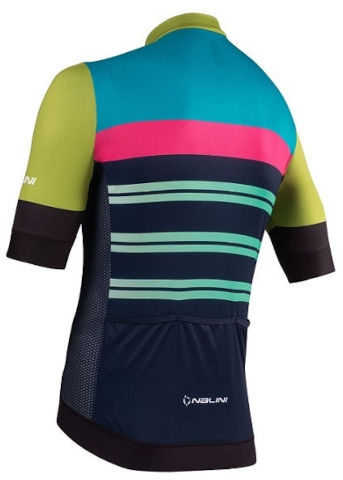 חולצה לרכיבת אופניים לגברים SEATLE JERSEY כחול כהה קלילה ומנדפת מאוד L NALINI