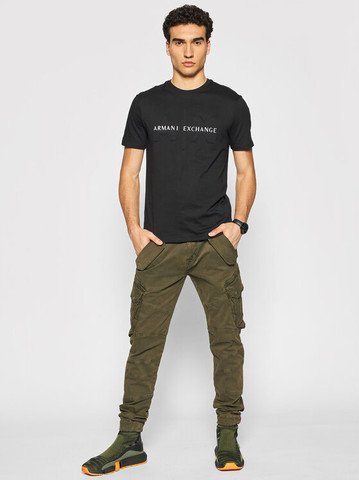 טי שירט Armani Exchange לגברים גזרת Regular Fit