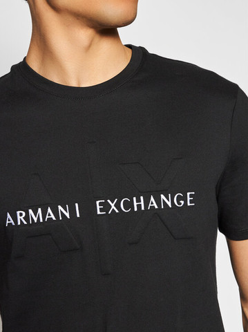 טי שירט Armani Exchange לגברים גזרת Regular Fit
