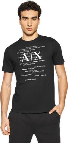 טי שירט Armani Exchange לגברים גזרת Regular Fit