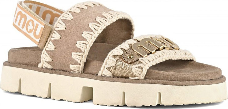 סנדלי Mou Bio Sandal Back Strape נשים - מו - Brown