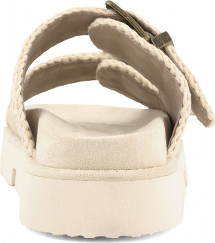 כפכפי Mou Bio Sandal Two Buckles נשים - מו - Beige