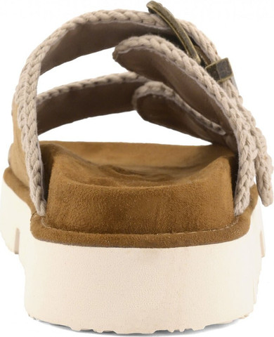 כפכפי Mou Bio Sandal Two Buckles נשים - מו - Brown