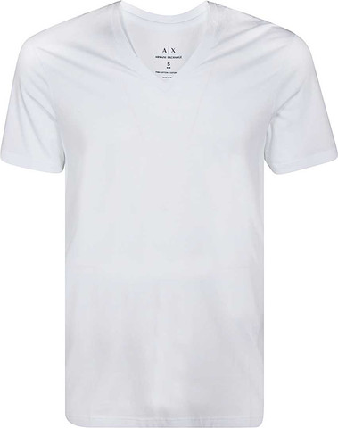 טי שירט Armani Exchange לגברים  צווארון וי גזרת Slim Fit