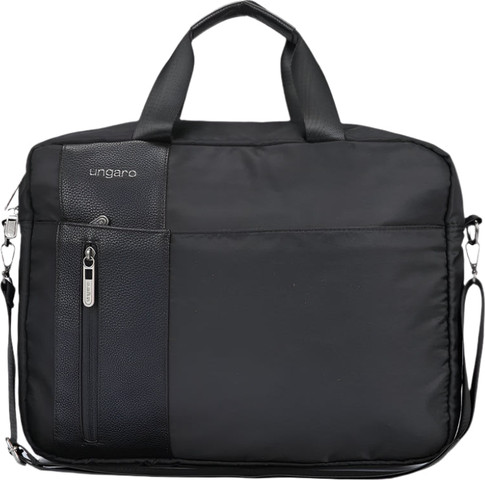 תיק צד עסקי פונקציונלי למחשב נייד 15.6" מבית EMANUEL UNGARO